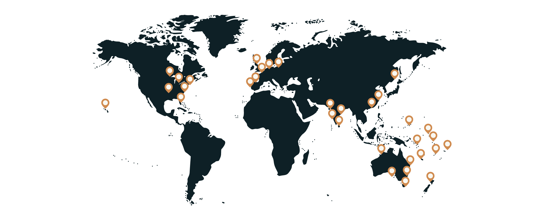 DESTINATIONS MAP